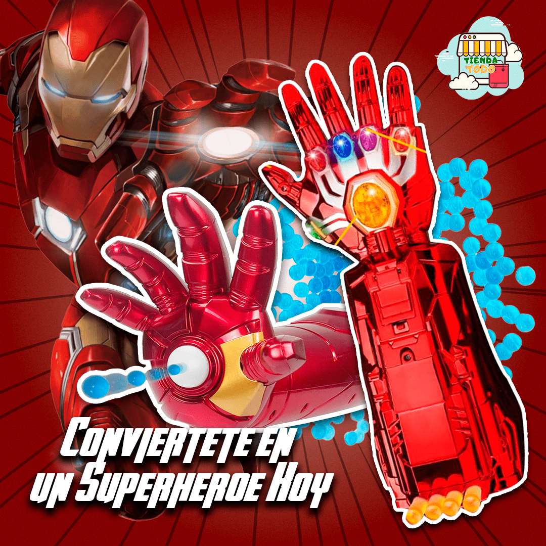 Guante Iron Man ¡OFERTA PRENAVIDAD!
