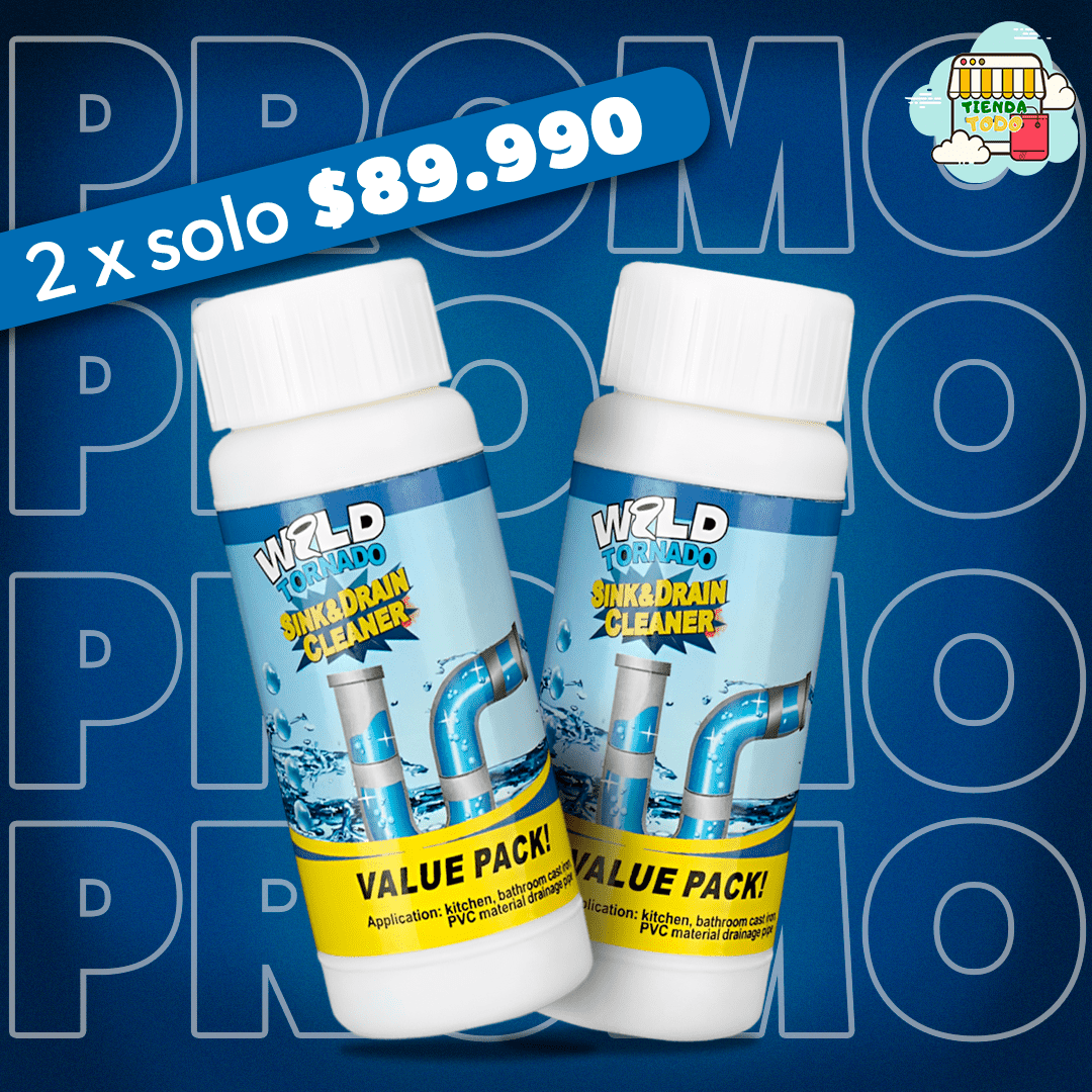 Polvo Limpia Tuberías WILD TORNADO