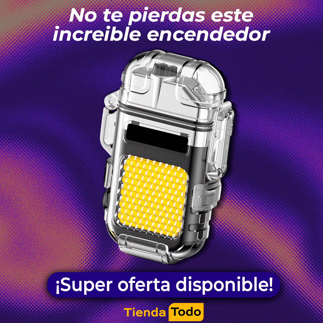 Encendedor Recargable con linterna