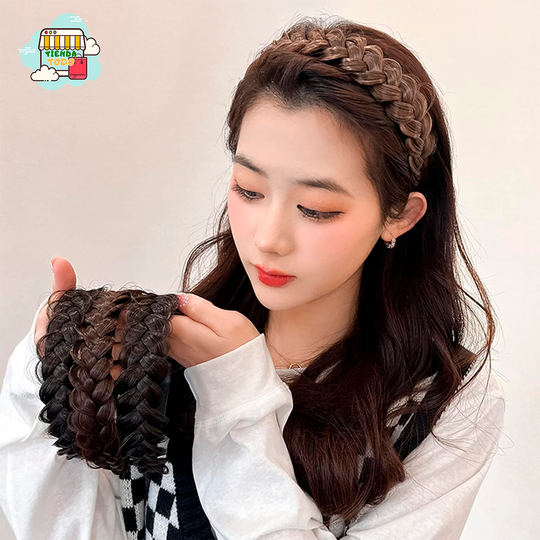 Diadema de trenzas