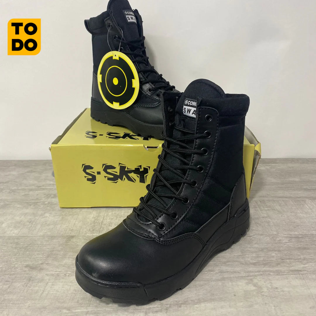 ¡EN TENDENDIA!💪 Botas tácticas SWAT