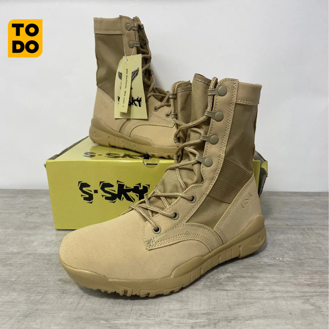 ¡EN TENDENDIA!💪 Botas tácticas SWAT