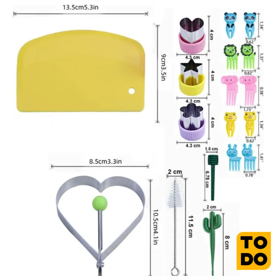 Set +35 Moldes para la Cocina