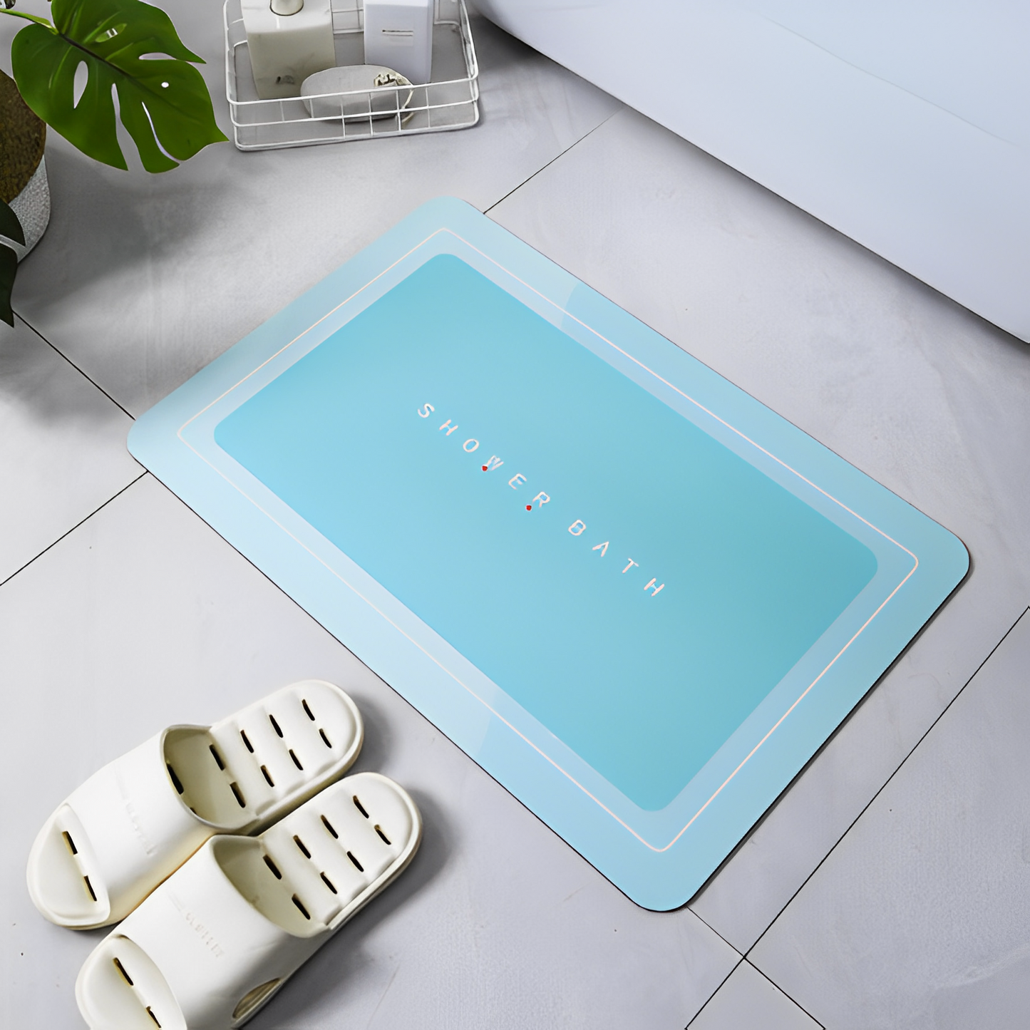 Tapete de baño - Ultra Absorbente y Antideslizante