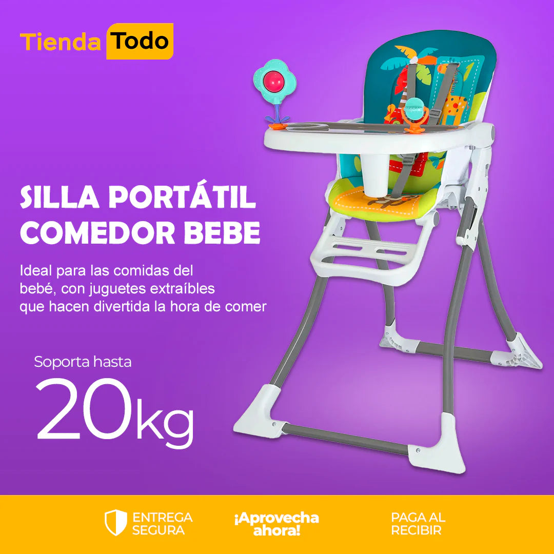 Silla Comedor Bebe [Desde 6 meses en adelante)
