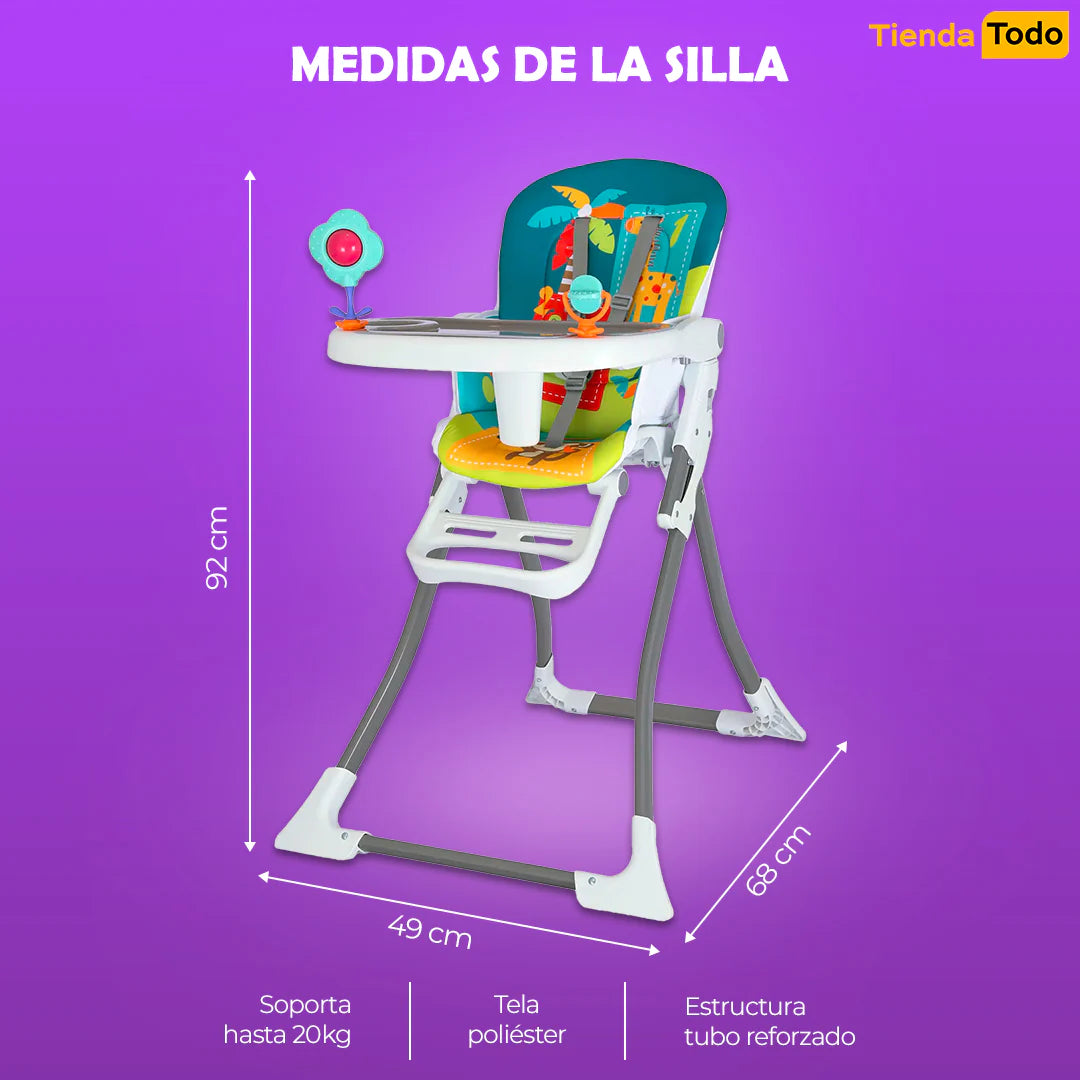 Silla Comedor Bebe [Desde 6 meses en adelante)