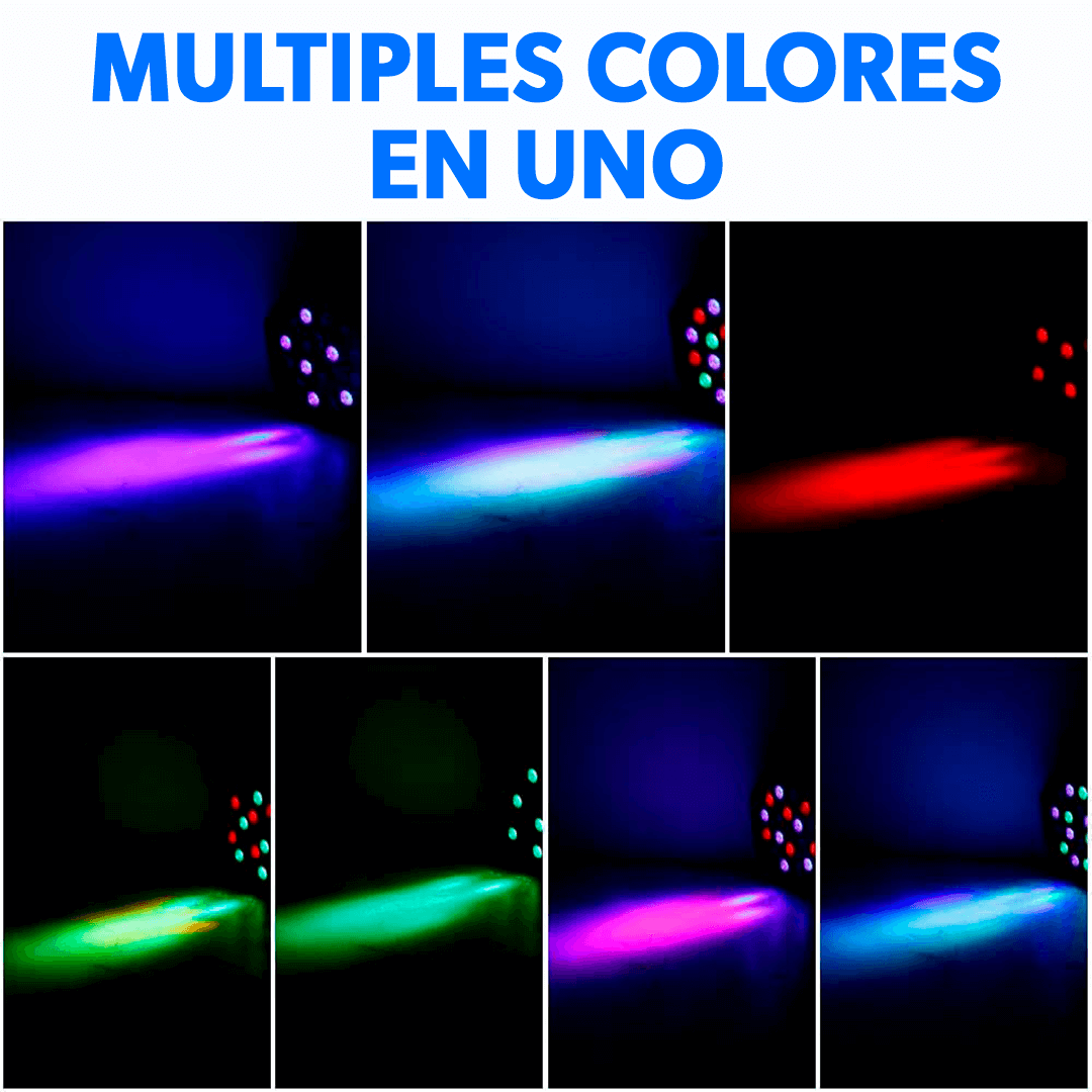 Proyector de Luces Estilo Discoteca (Para tu casa o Negocio)