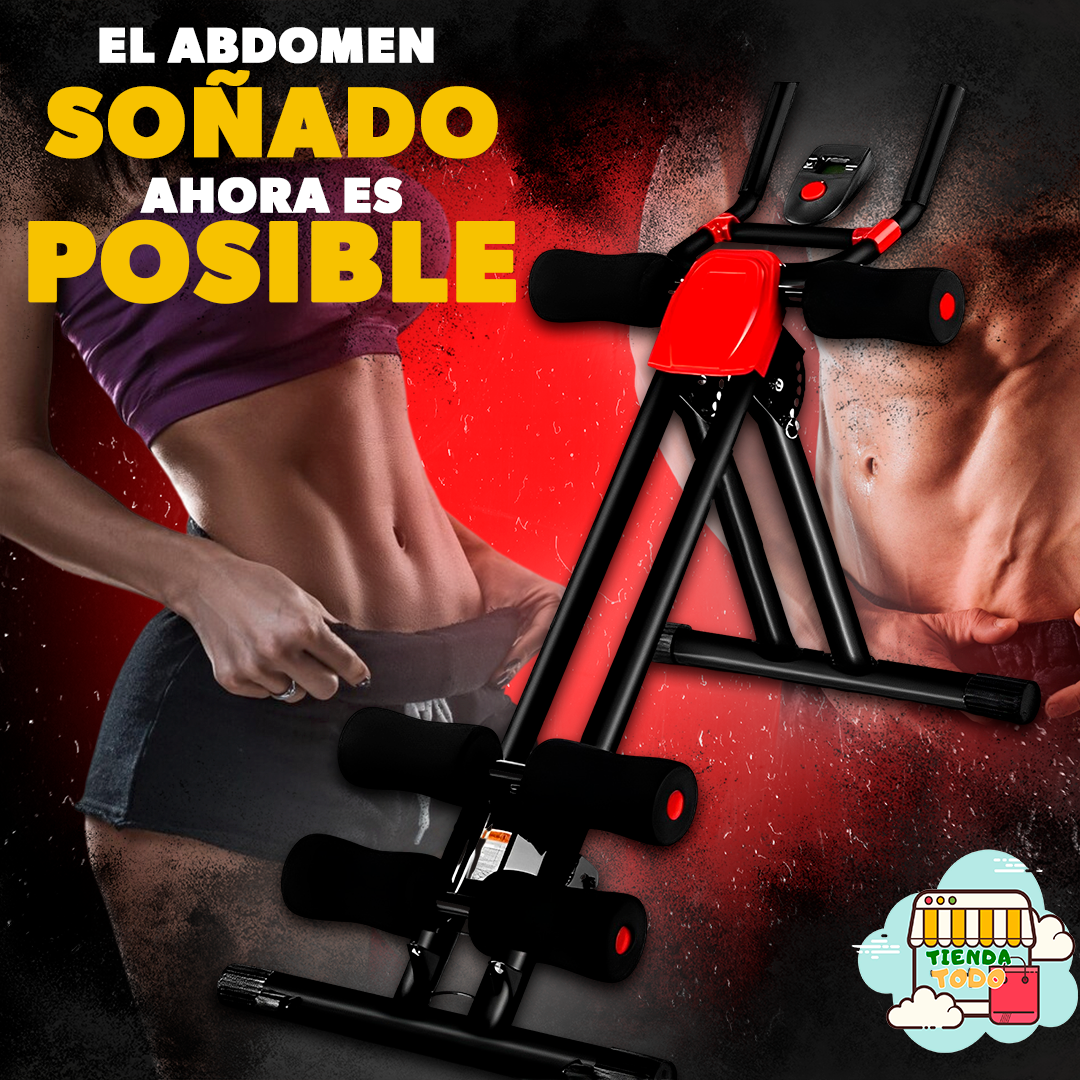 Maquina Entrenador de Abdominales - Plegable