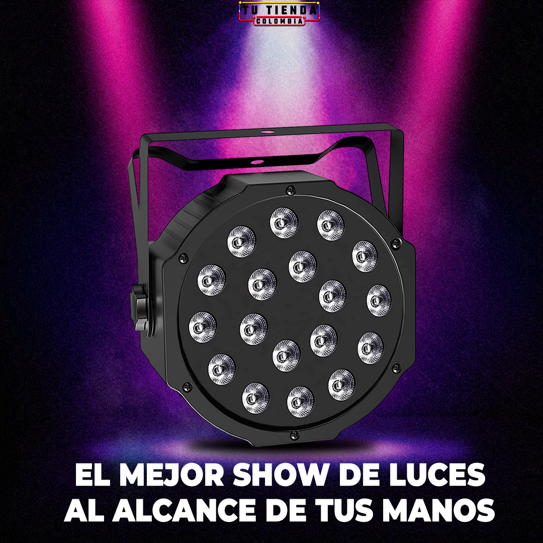 Proyector de Luces Estilo Discoteca (Para tu casa o Negocio)