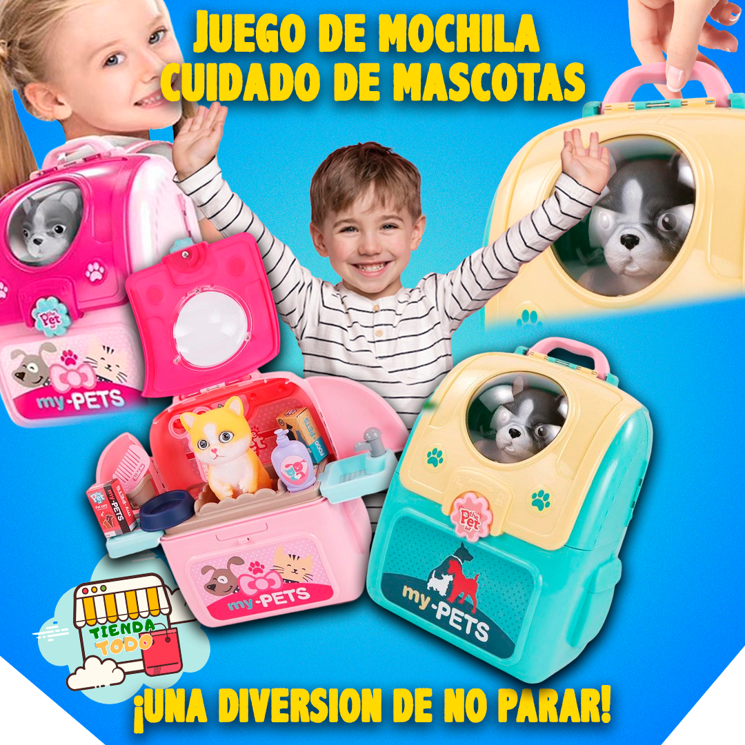 ¡OFERTA NAVIDEÑA! Juguete Maletín Mascotas