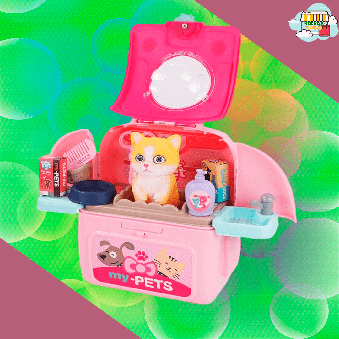 ¡OFERTA NAVIDEÑA! Juguete Maletín Mascotas