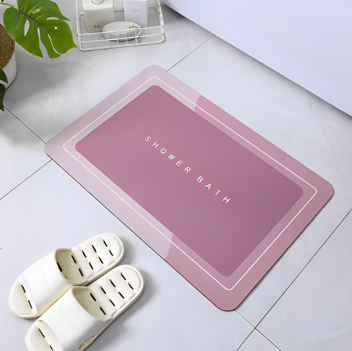 Tapete de baño - Ultra Absorbente y Antideslizante