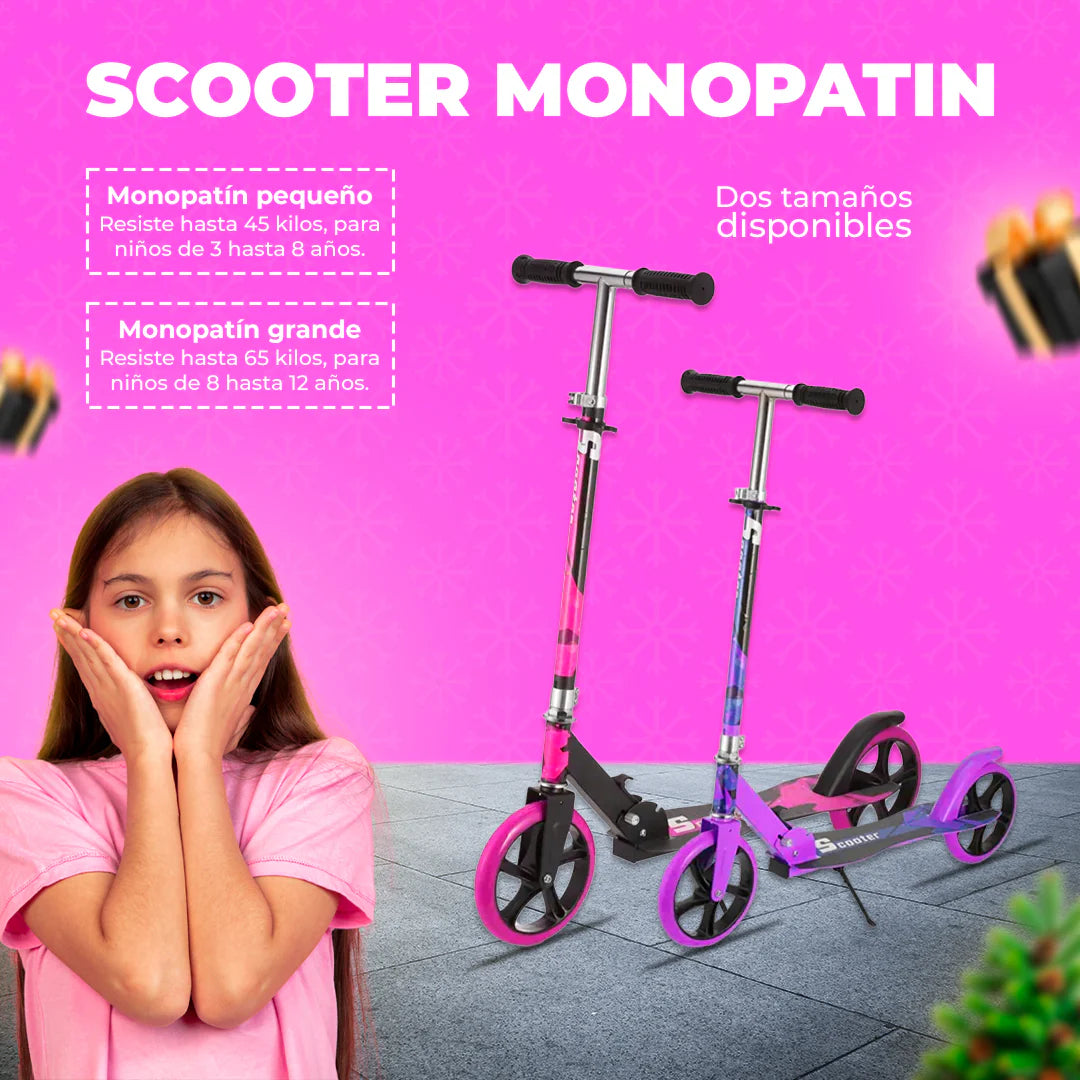 Scooter Monopatin🎅 + Resiste has 60 KILOS