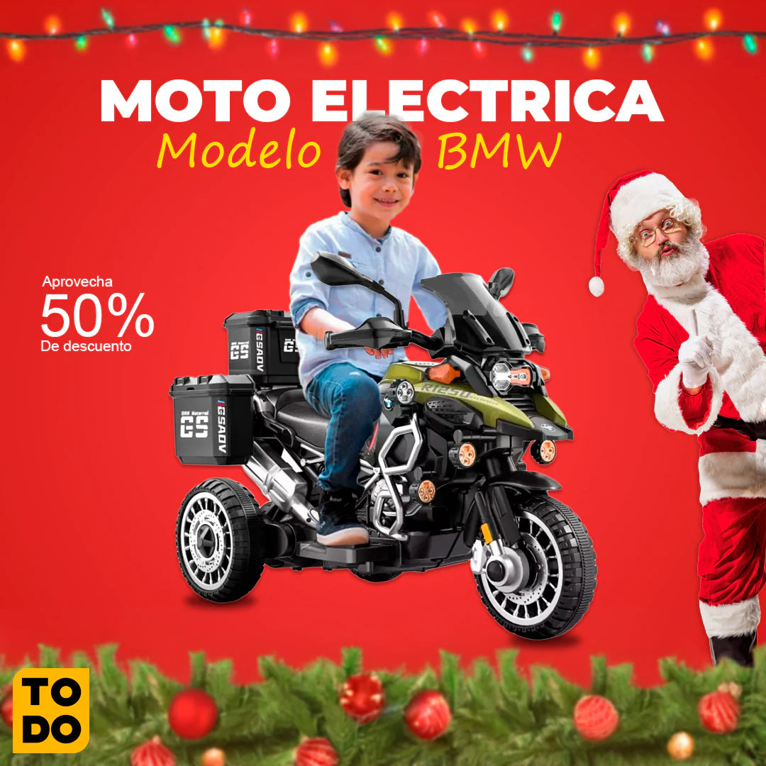 Moto Carro Electrica BMW (2 A 5 Años) - 45% DE DESCUENTO