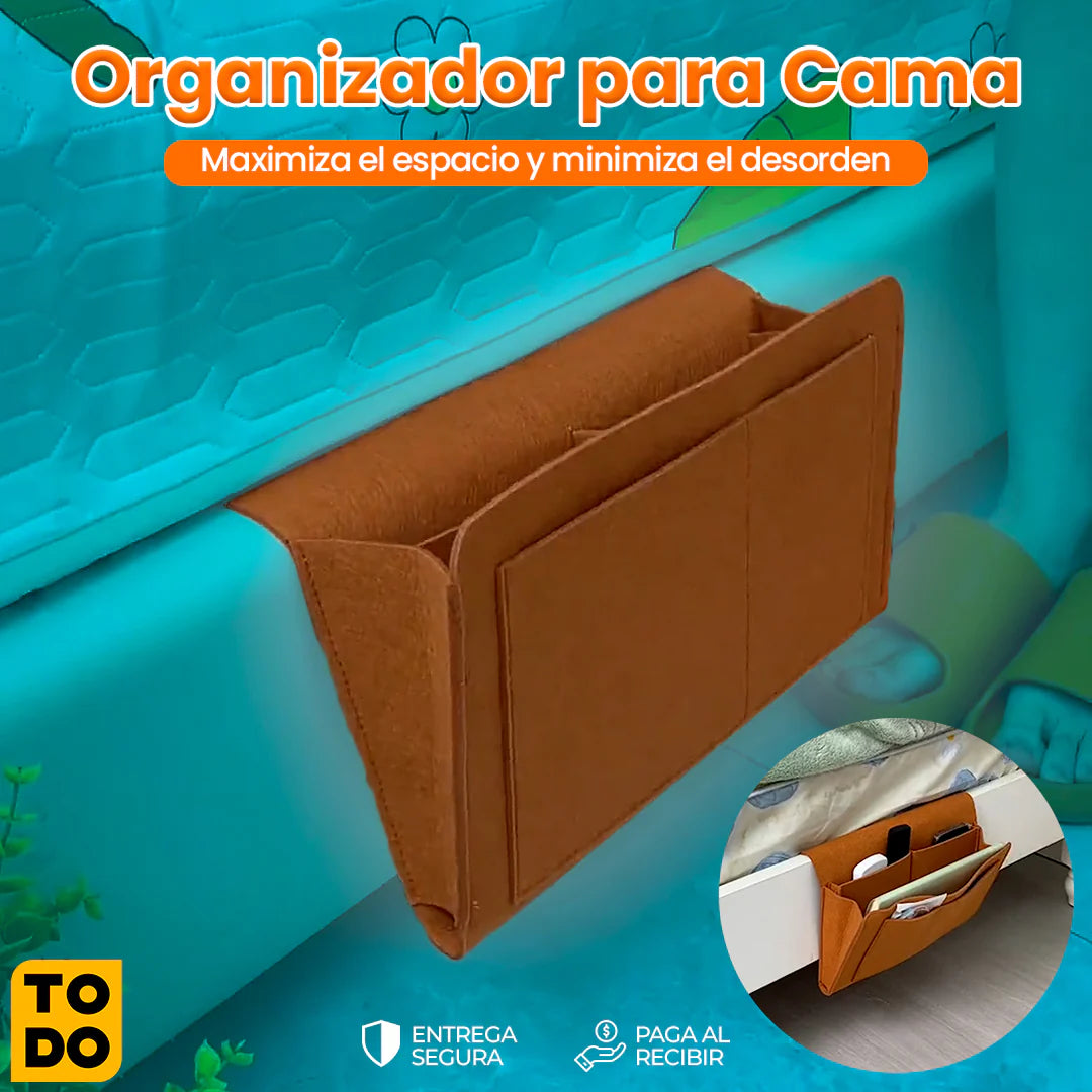Bolsillo organizador lateral para cama