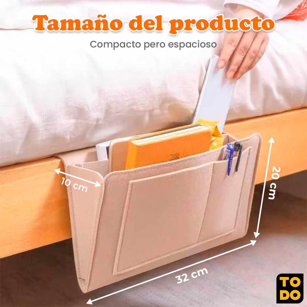 Bolsillo organizador lateral para cama