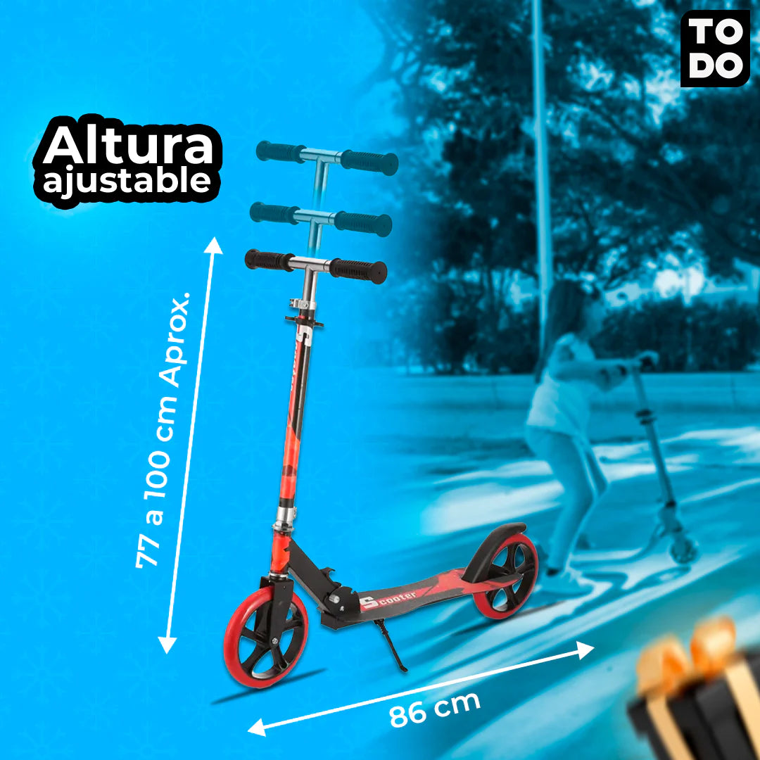 Scooter Monopatin🎅 + Resiste has 60 KILOS