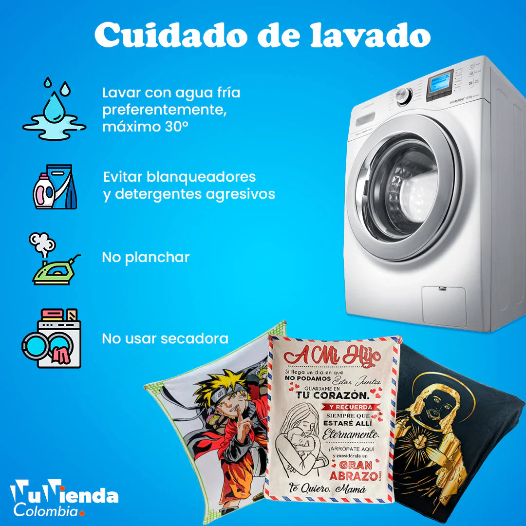 Mantas de Mensajes para Familiares