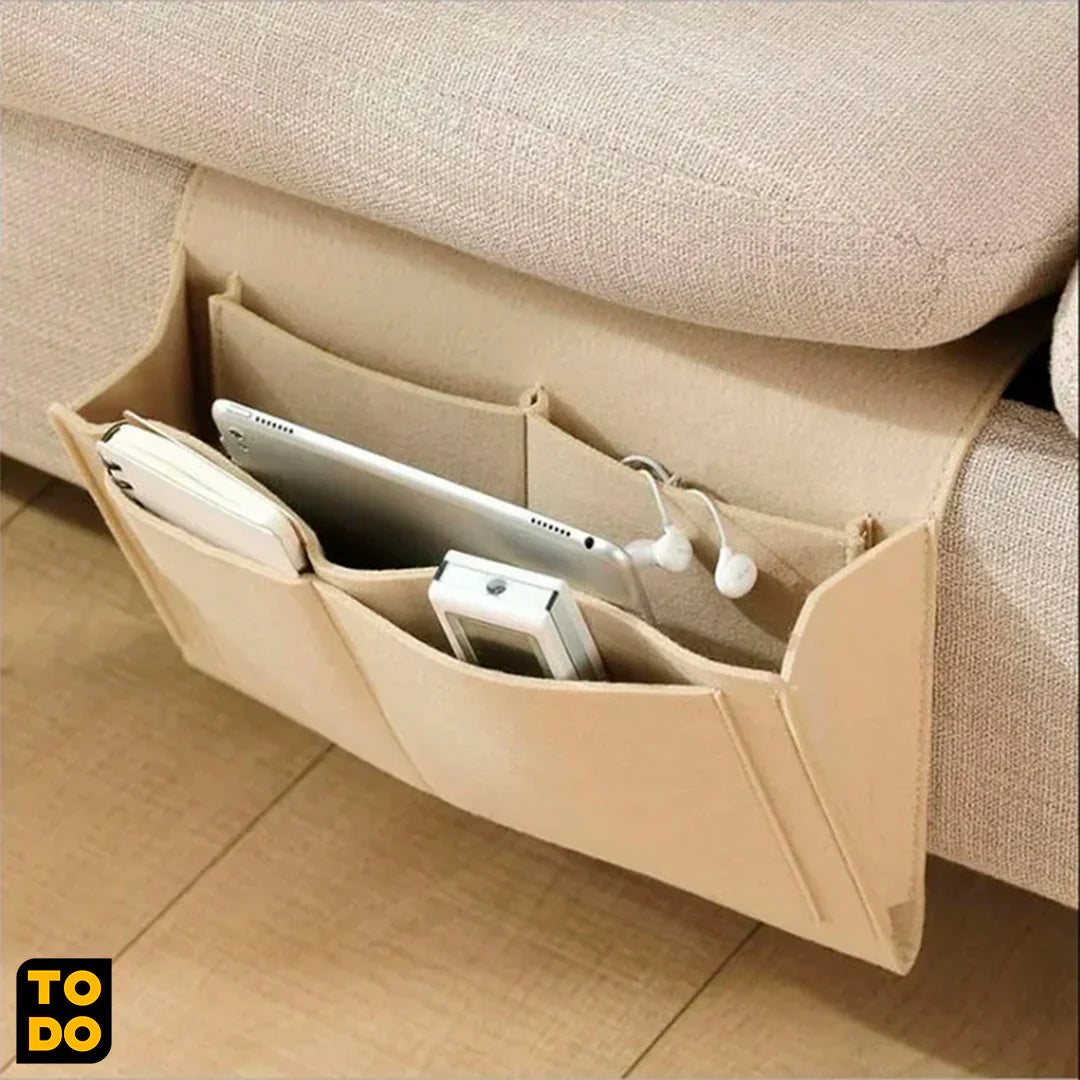 Bolsillo organizador lateral para cama