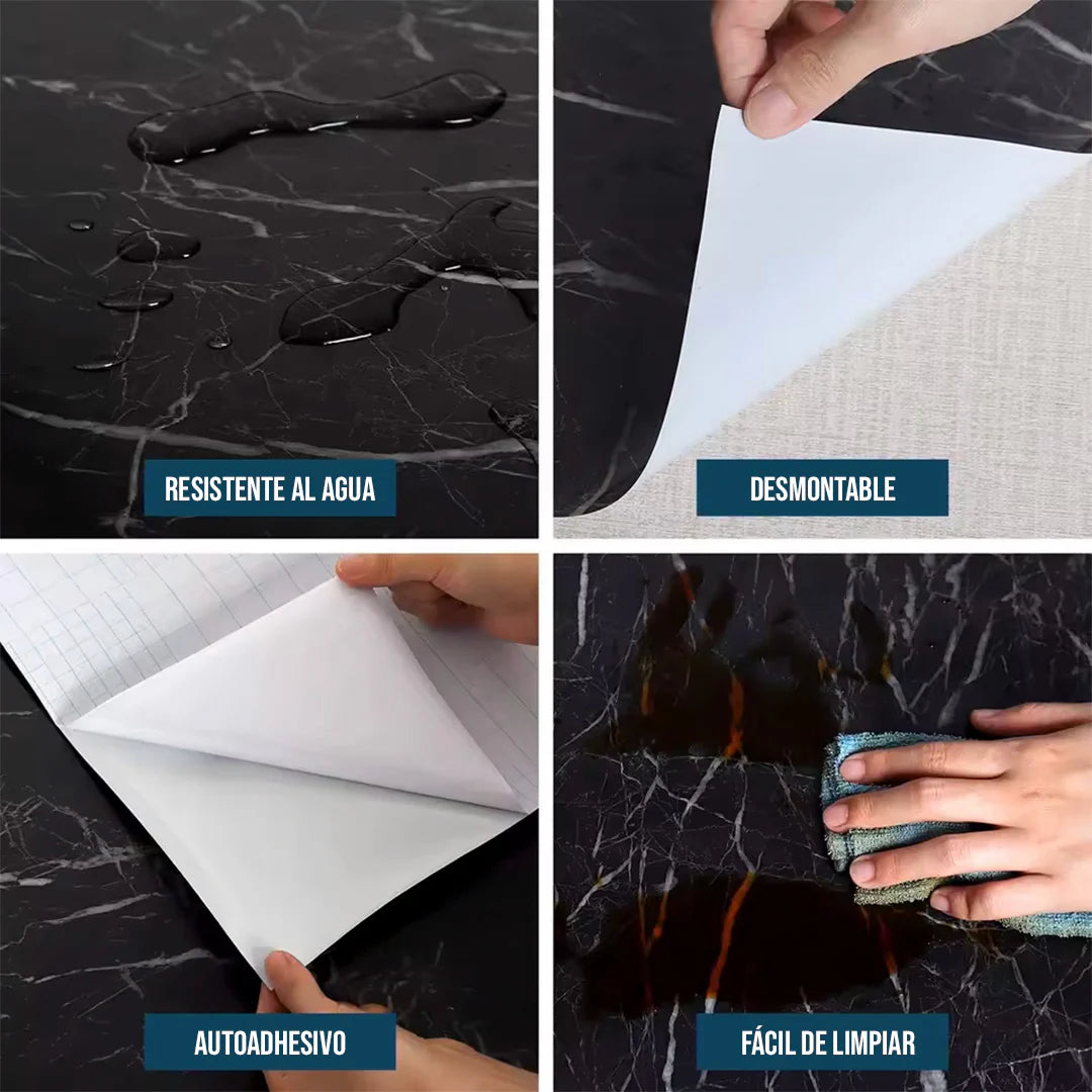 Papel Adhesivo Tipo Marmol