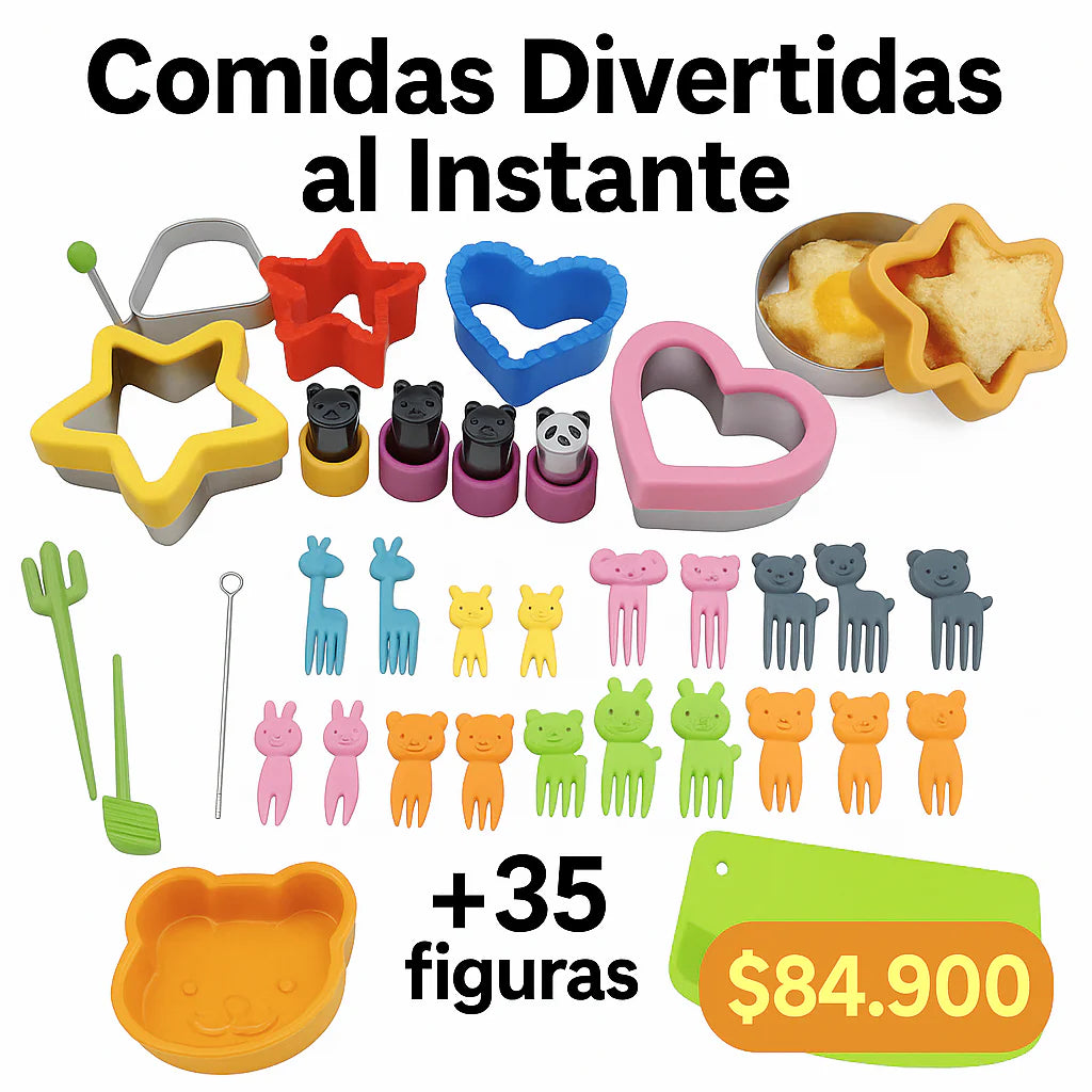 Set +35 Moldes para la Cocina