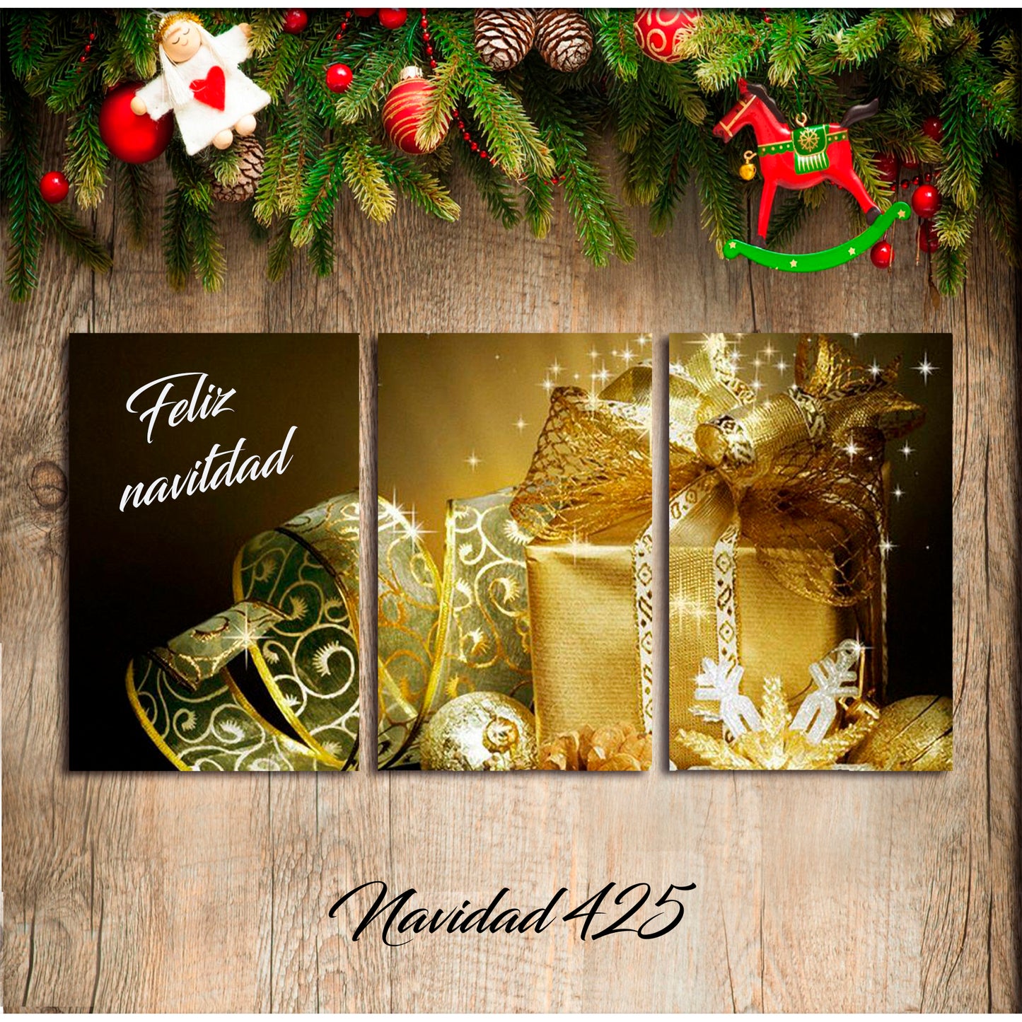 Cuadros Navideños para Decorar tu Hogar