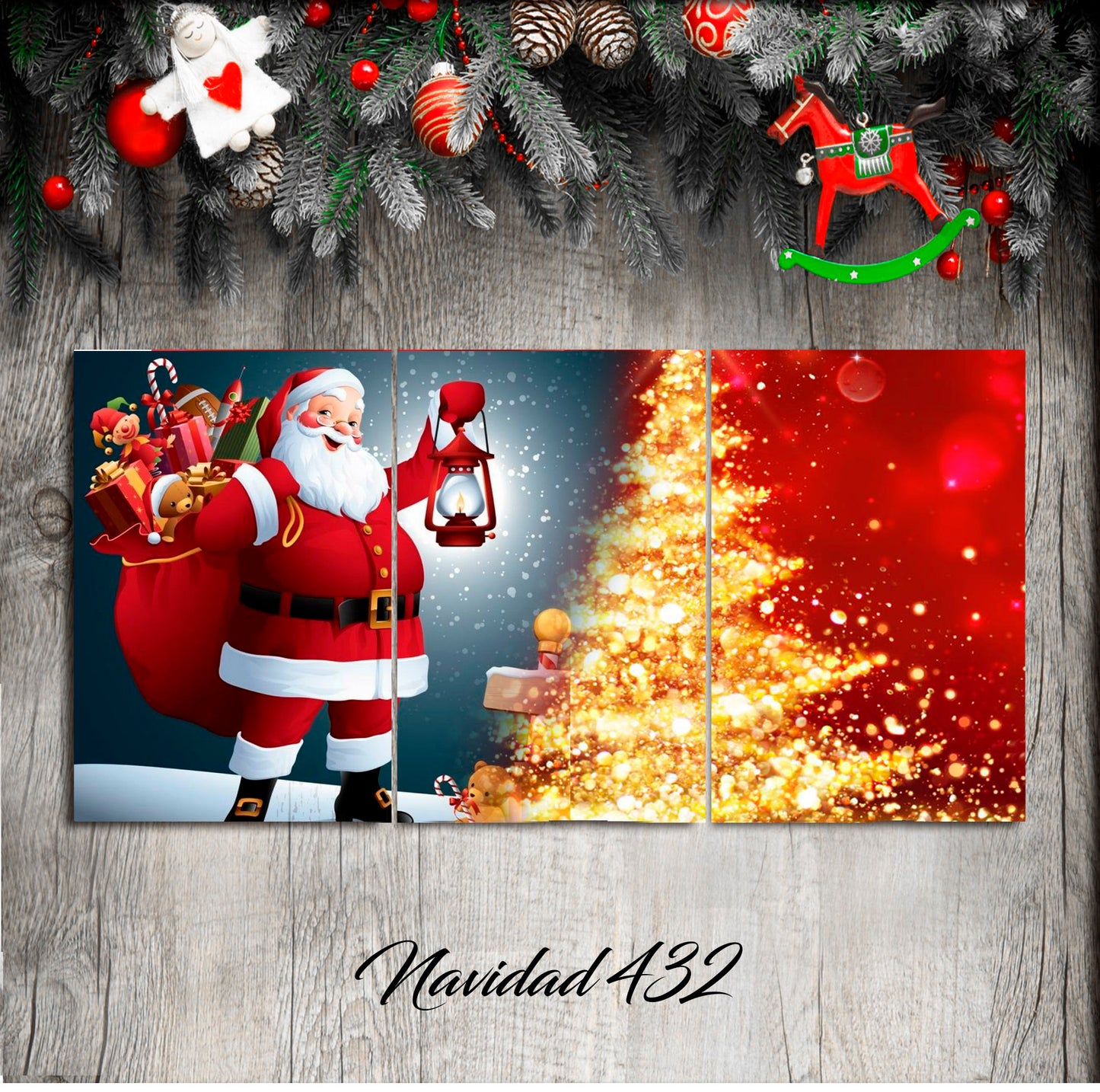Cuadros Navideños para Decorar tu Hogar