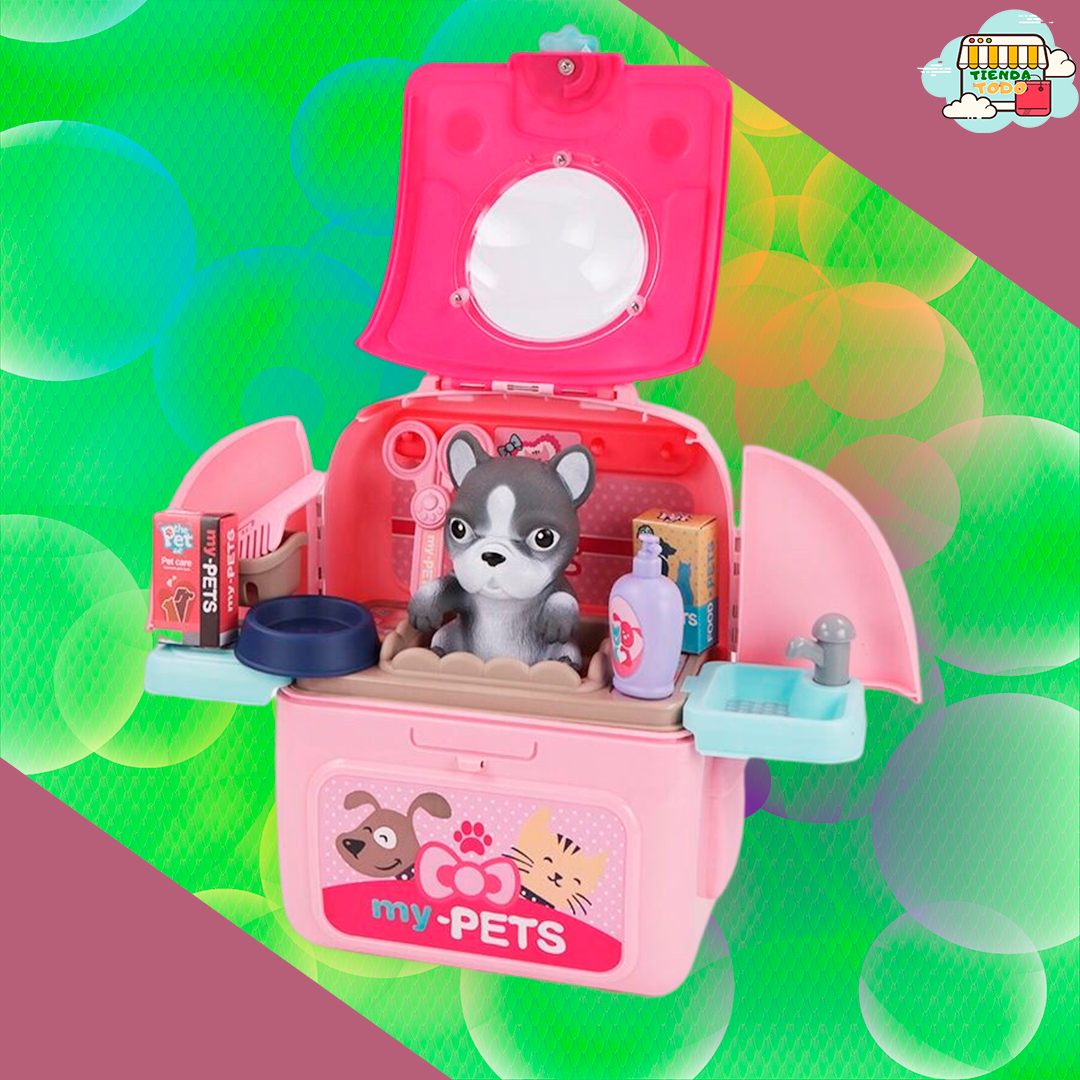 ¡OFERTA NAVIDEÑA! Juguete Maletín Mascotas