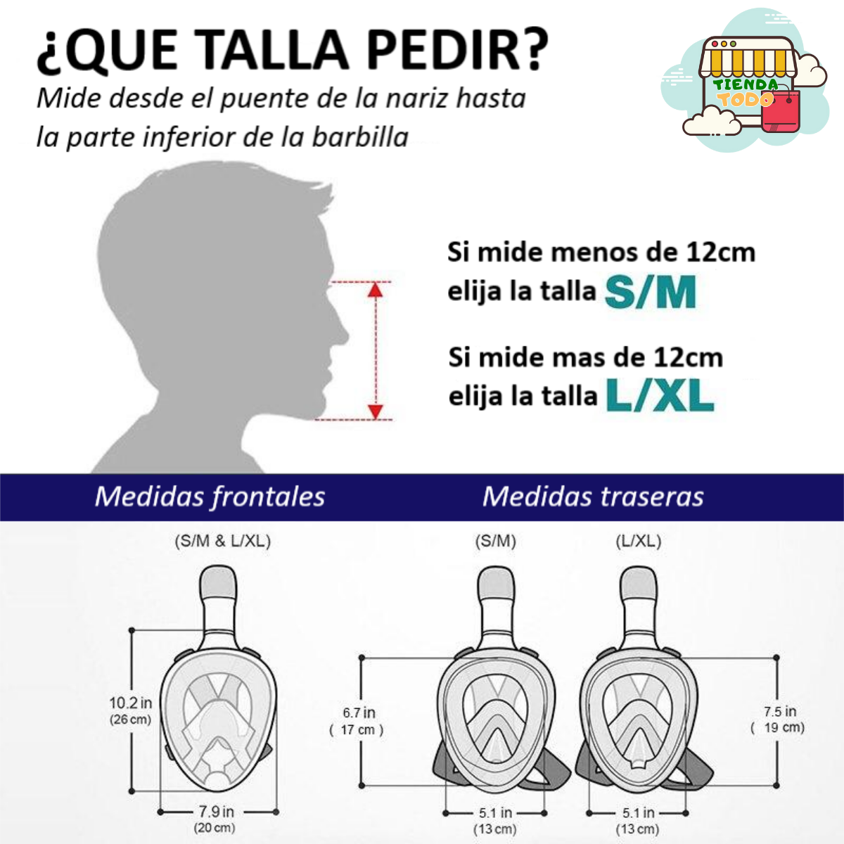 Careta Sea Snorkel 🌊 Envío GRATIS