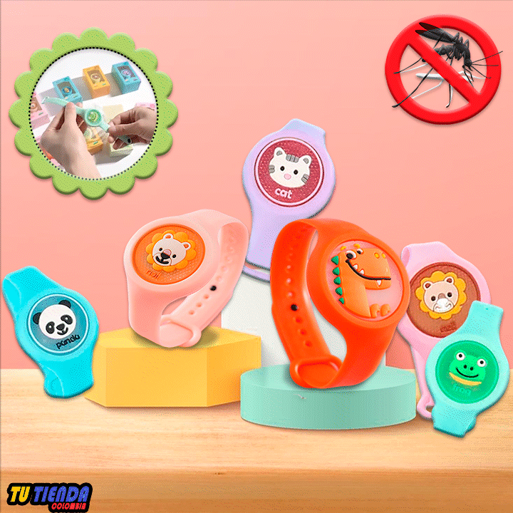 Precio Solo Hasta Hoy!! Pulsera Repelente para Niños de Insectos
