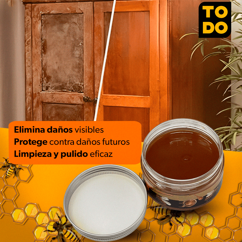Cera para restauración de madera - BEESWAX