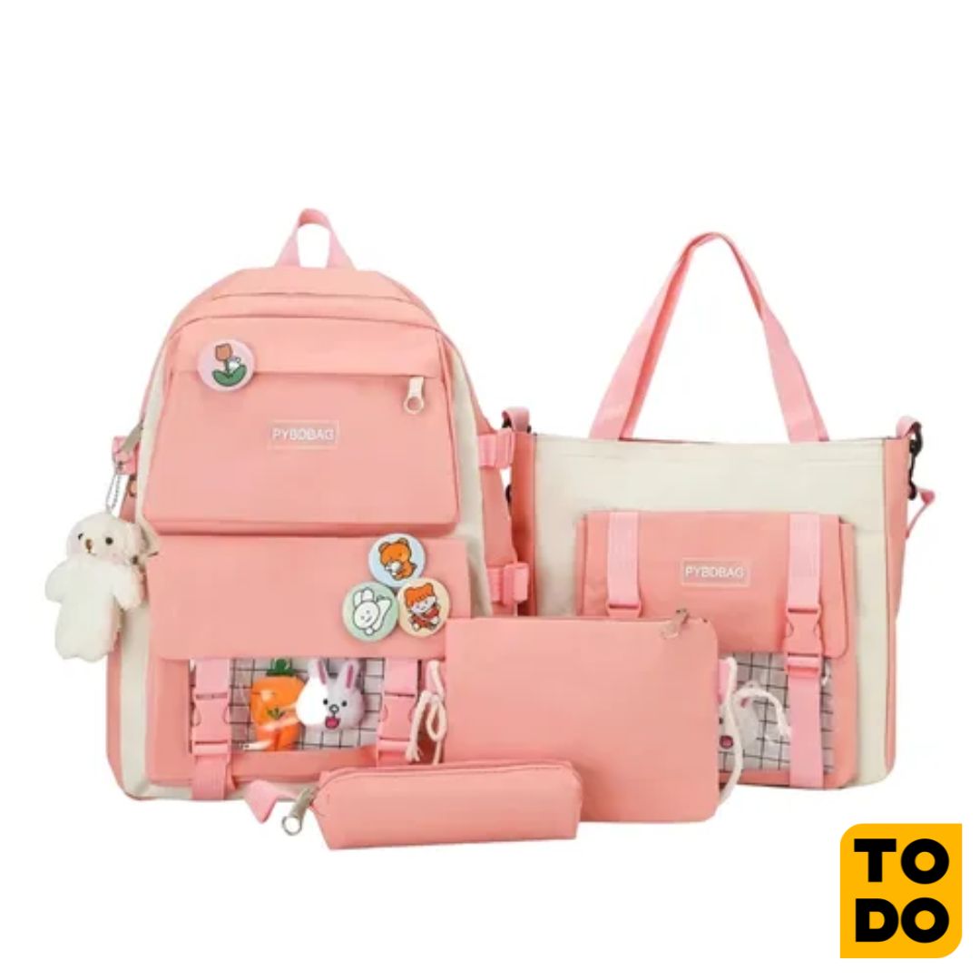 COMBO x 5 BOLSOS + ACCESORIOS