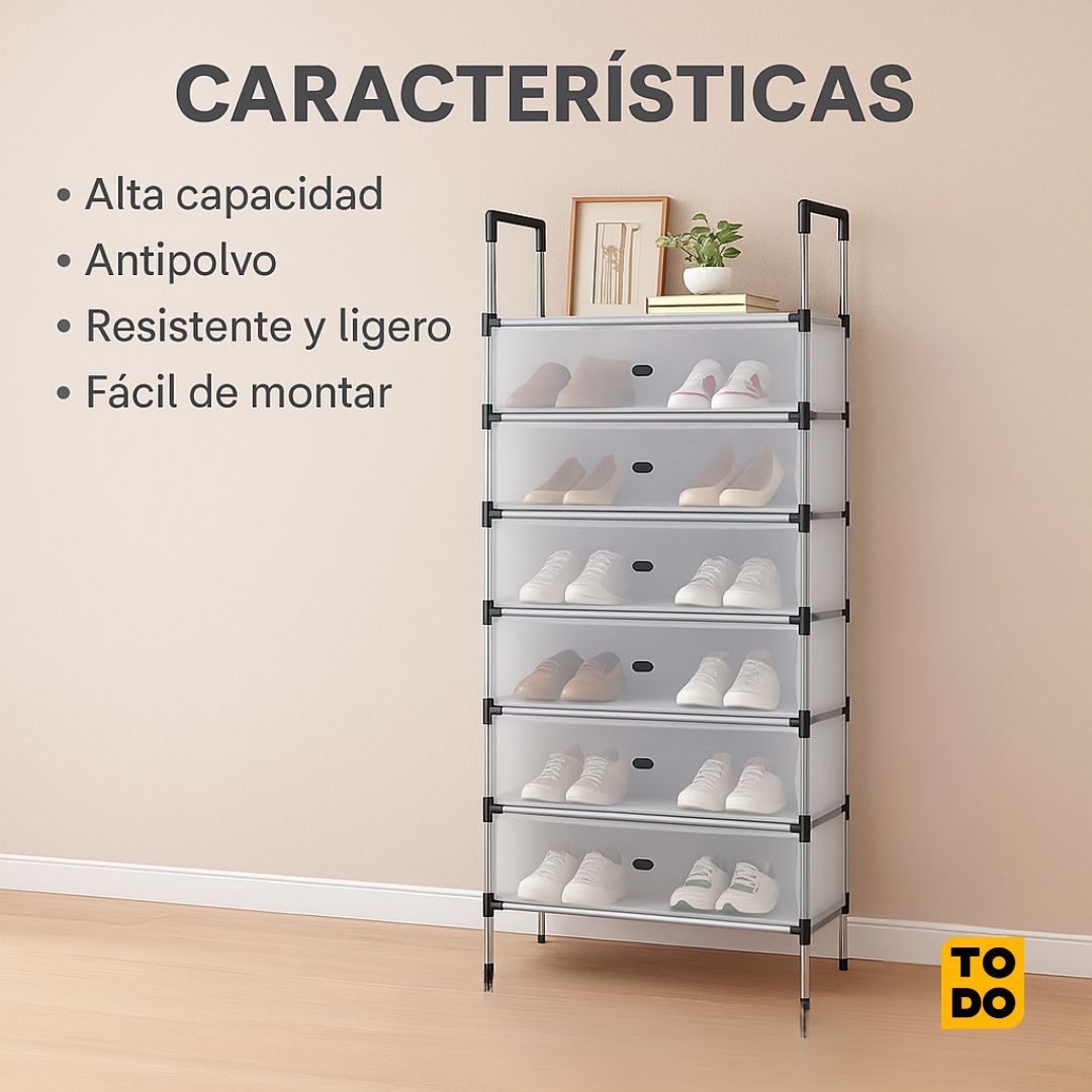 Organizador de Zapatos 6 Niveles [25 pares]