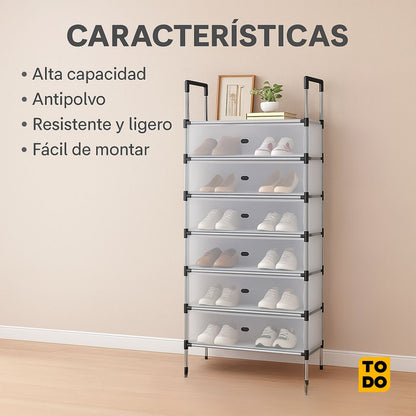 Organizador de Zapatos 6 Niveles [25 pares]
