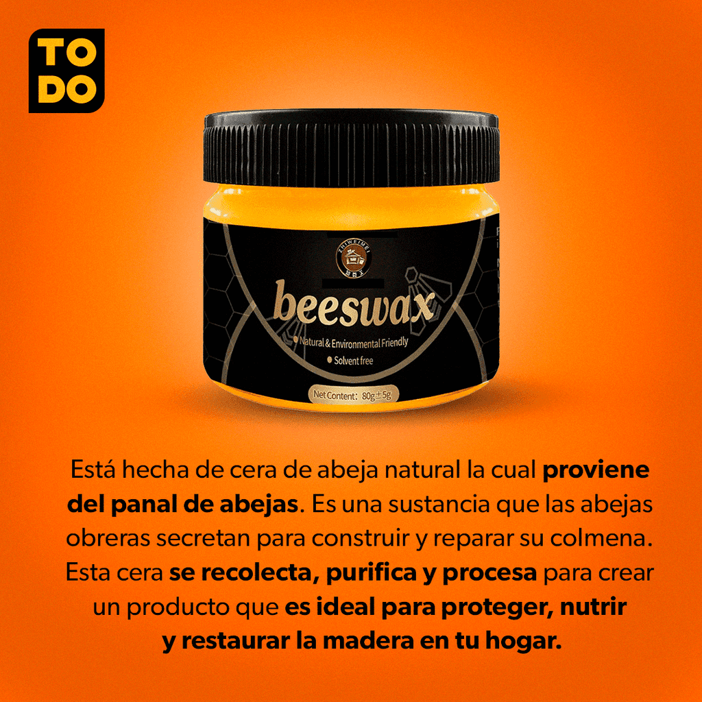 Cera para restauración de madera - BEESWAX