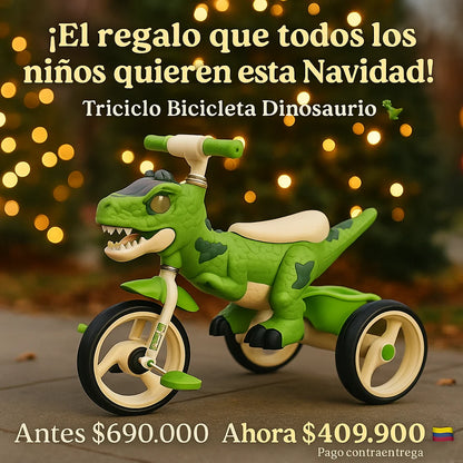Triciclo Bicicleta Dinosaurio
