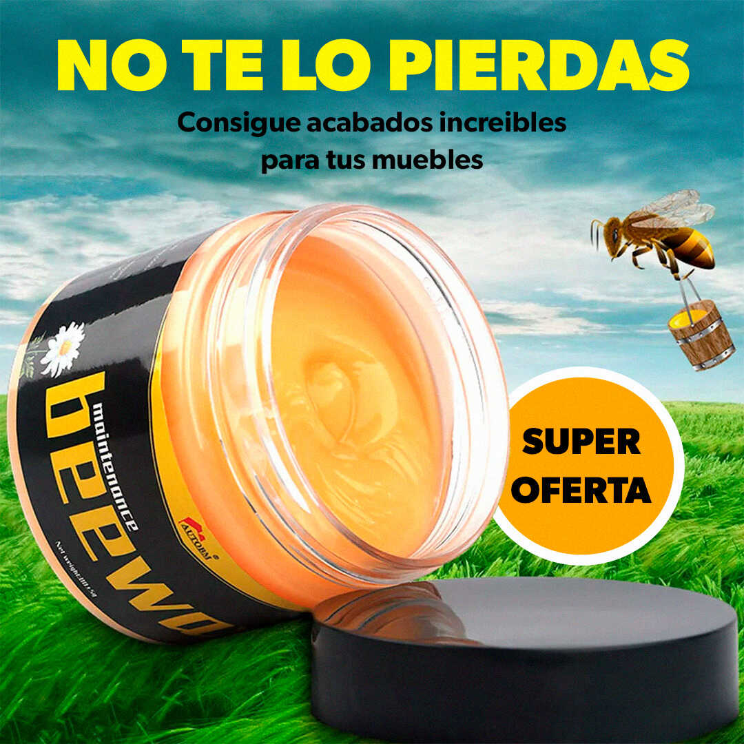 Cera para restauración de madera - BEESWAX