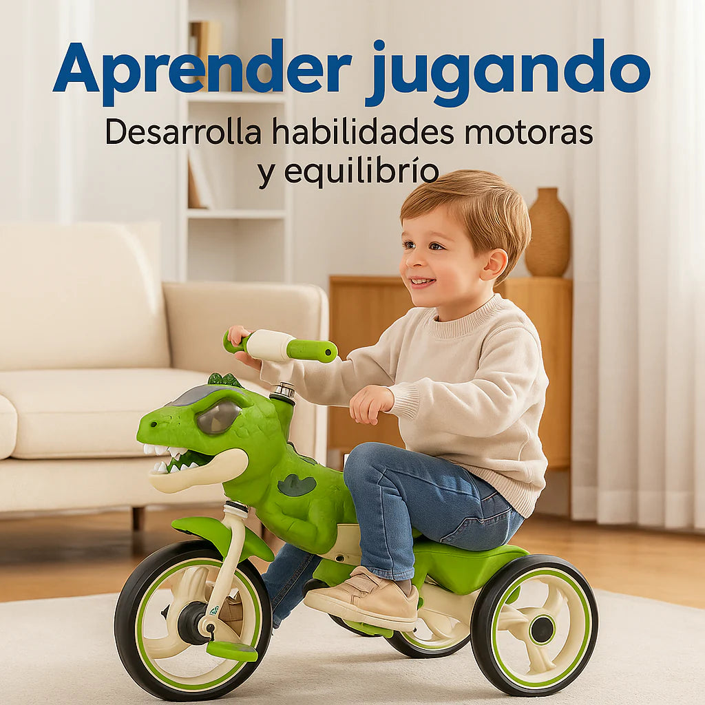 Triciclo Bicicleta Dinosaurio