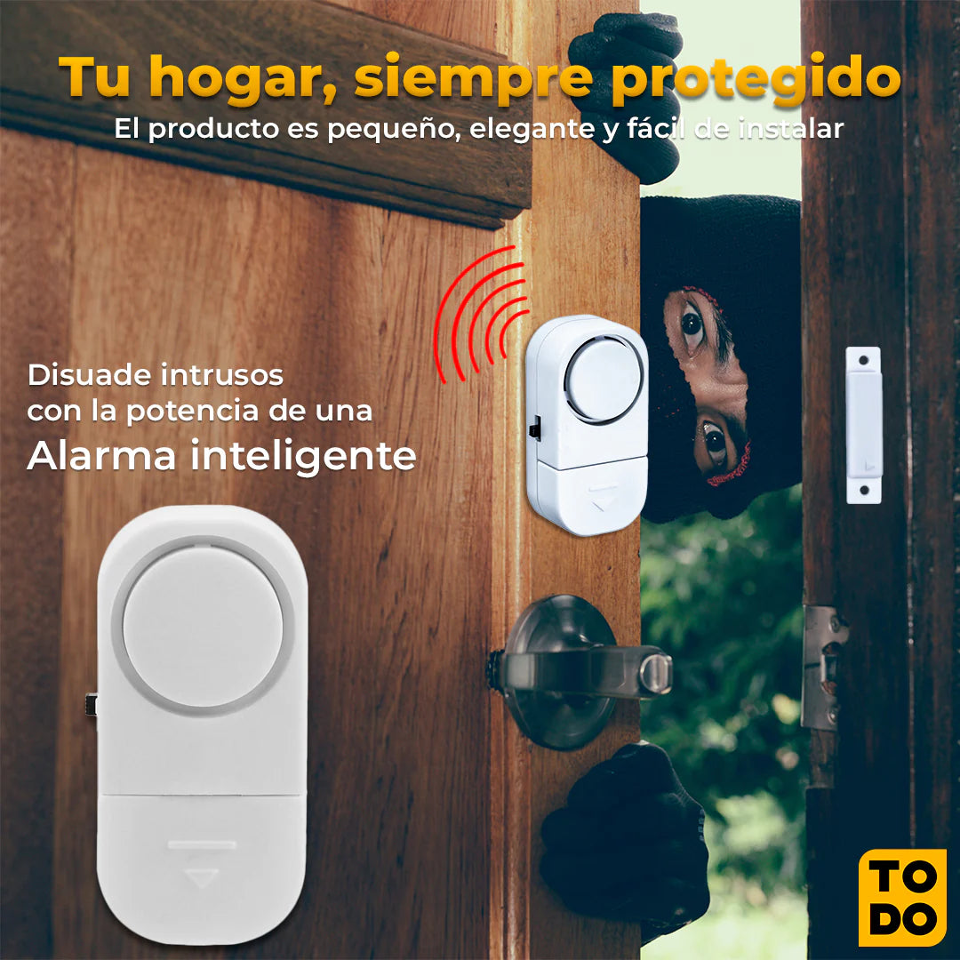 Alarma de seguridad antirrobo para puertas y ventanas