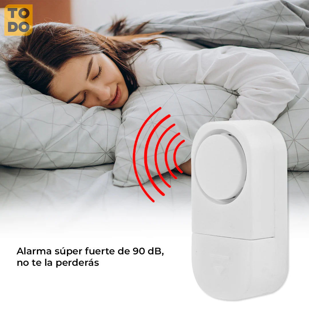 Alarma de seguridad antirrobo para puertas y ventanas