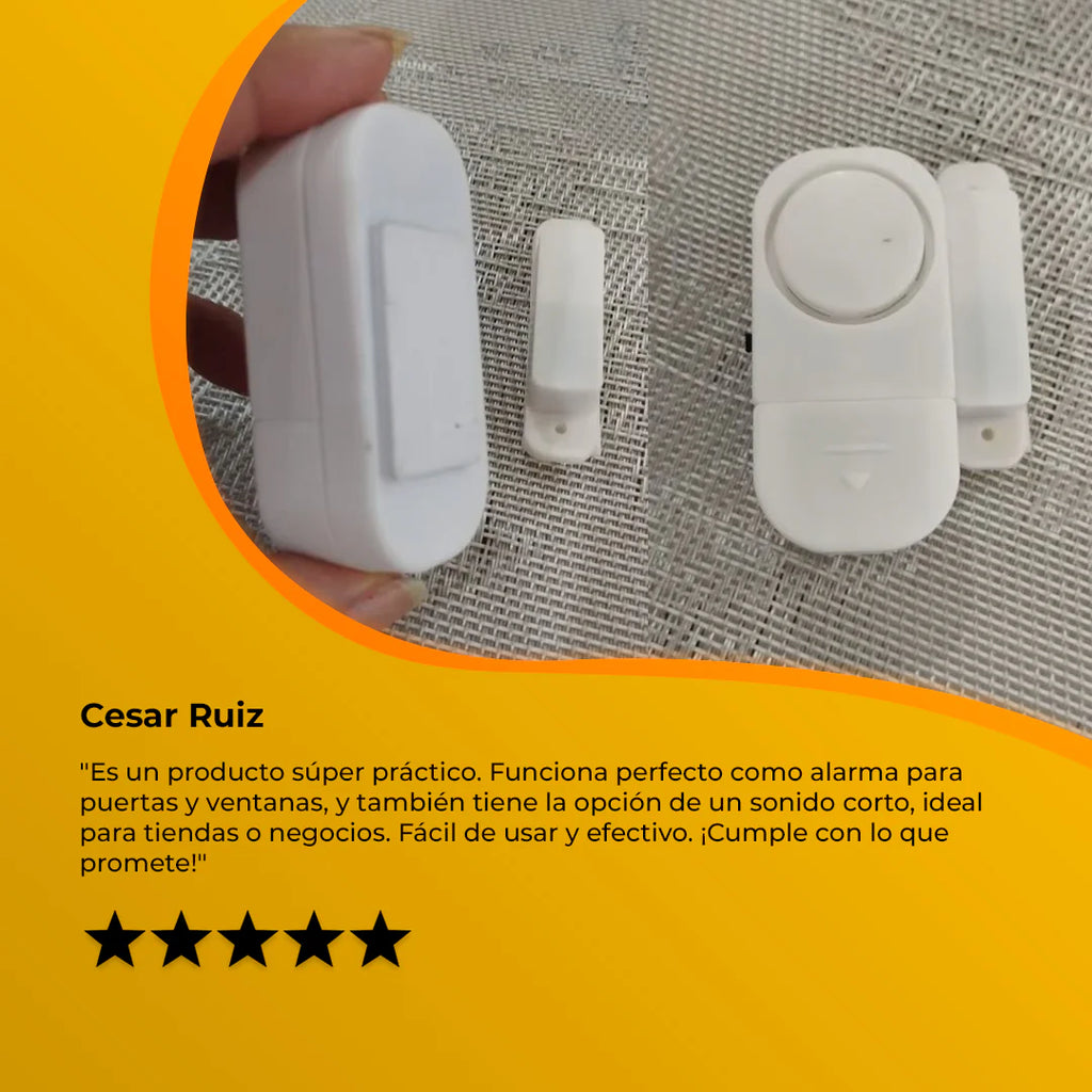 Alarma de seguridad antirrobo para puertas y ventanas