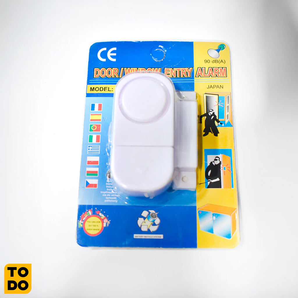 Alarma de seguridad antirrobo para puertas y ventanas