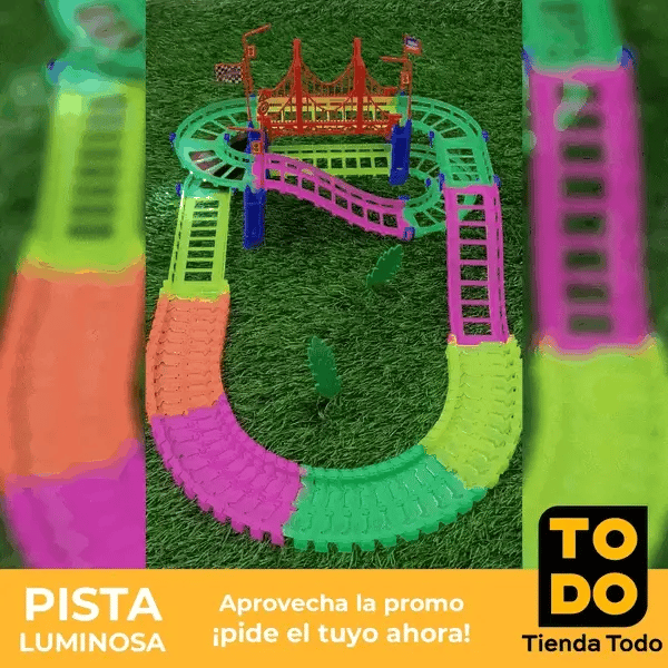 🔥 Pista de Carreras Luminosa ¡Producto en Tendencia!