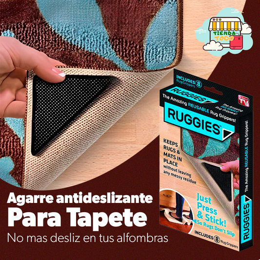 SET x 8 piezas de Agarres Antideslizantes para Alfombras