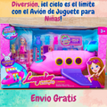 ¡OFERTA PRENAVIDAD! Avión Para Niñas Con Accesorios, Muñeca Y Mascota ✈😍