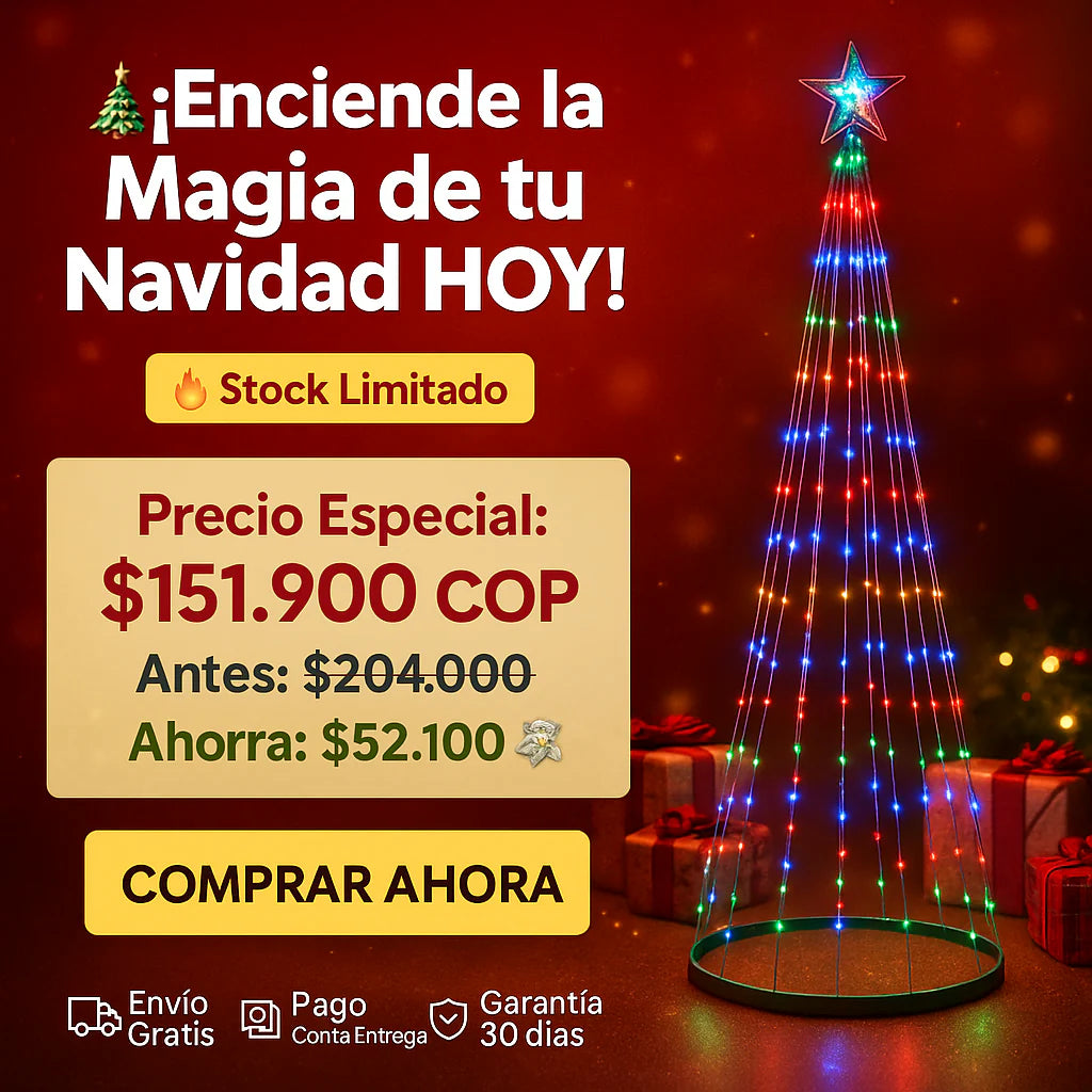 Arbol De Tiras Led  de 180metros