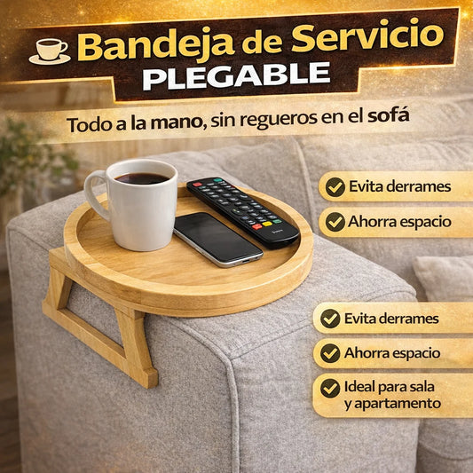 Bandeja De Servicio Plegable