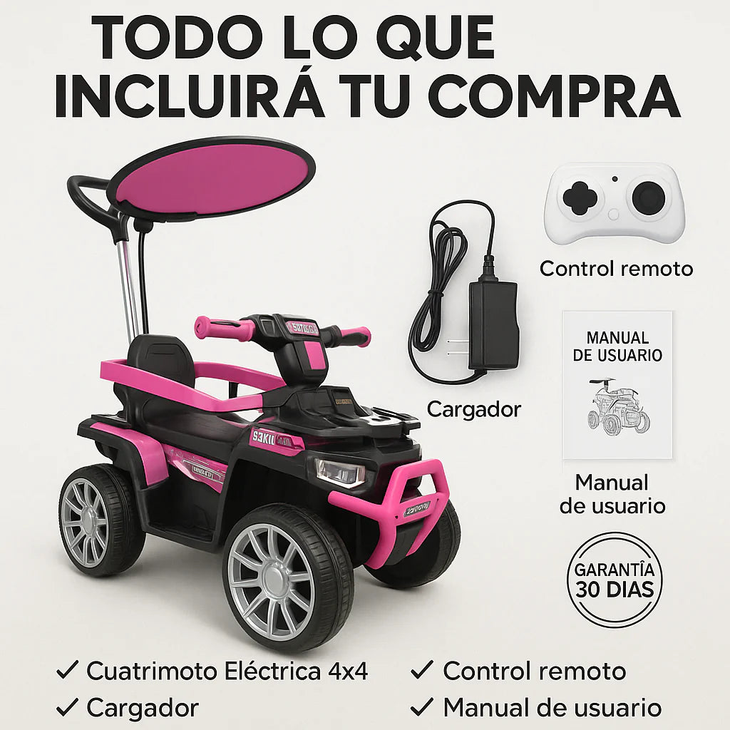CUATRIMOTO CONTROL REMOTO