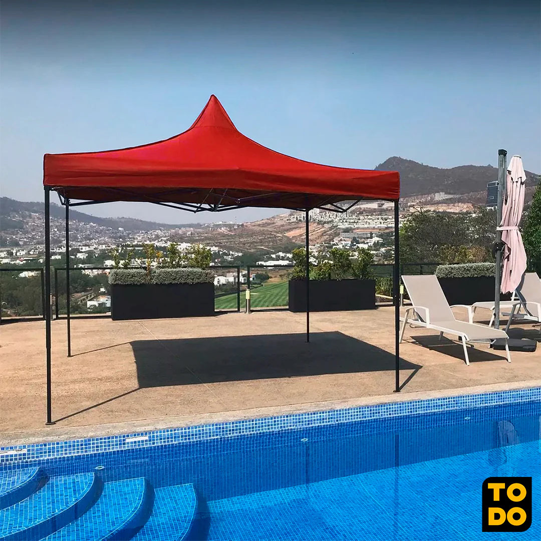 Carpa de 3 x 3 [Estructura Resistente con 2 Años de Garantía]