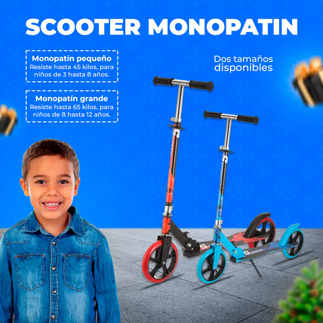 Scooter Monopatin🎅 + Resiste has 60 KILOS